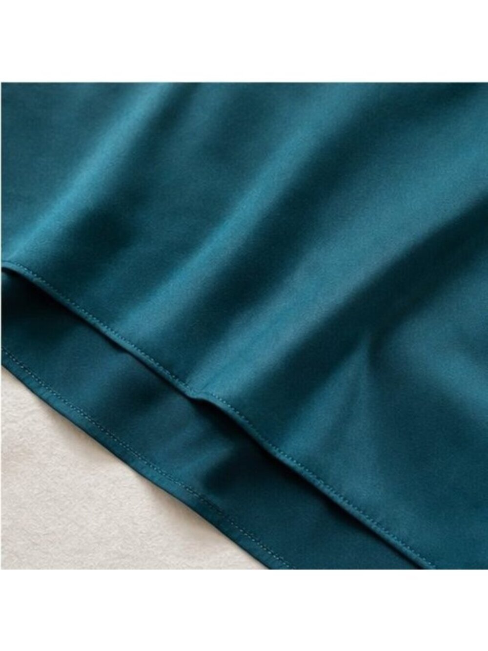 Teal Ruffle Blouse - Picture 6 of 6